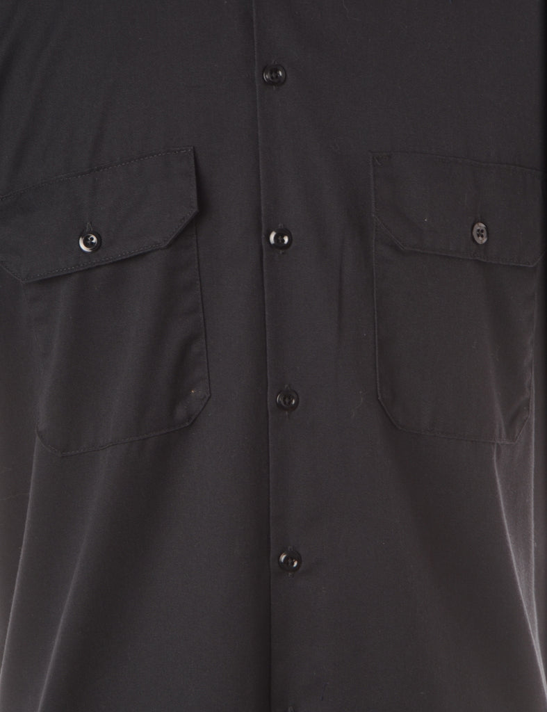 Label Black Upcycled Dickies Shirt - Shirts - Beyond Retro