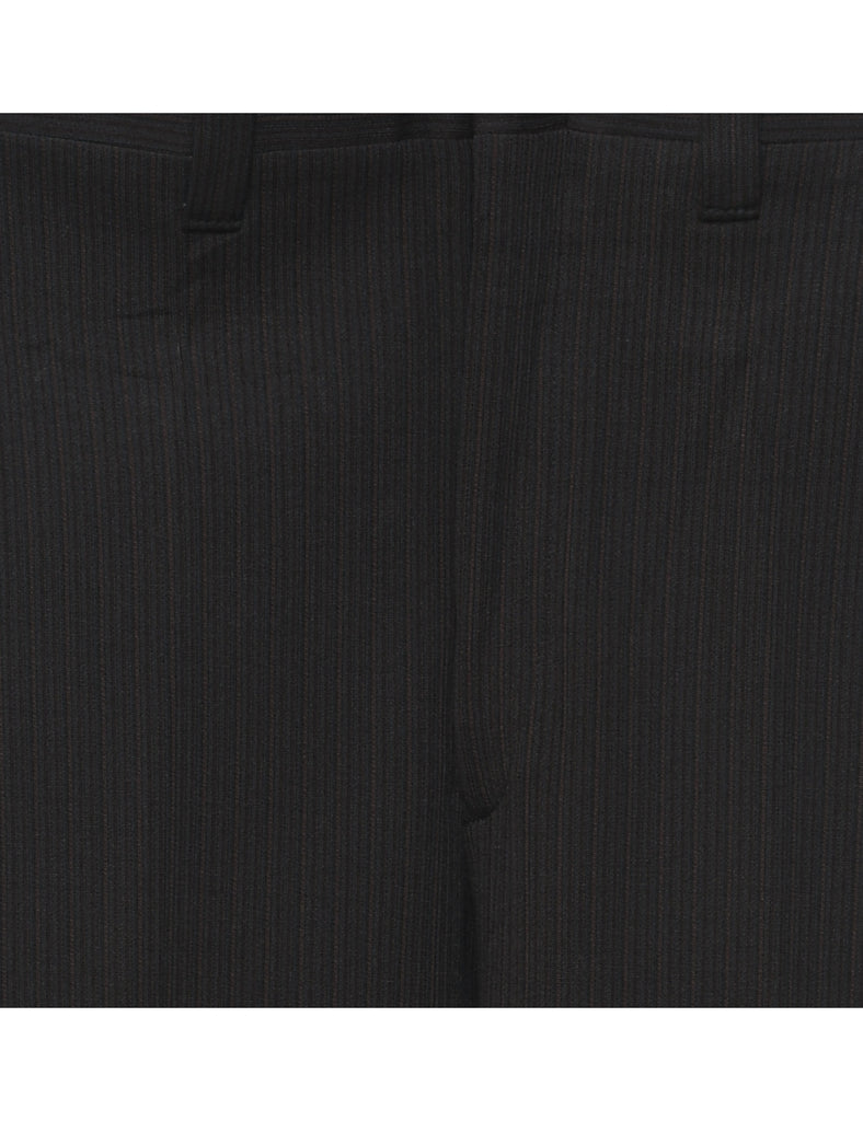 1970s Classic Black Trousers - W36 L32
