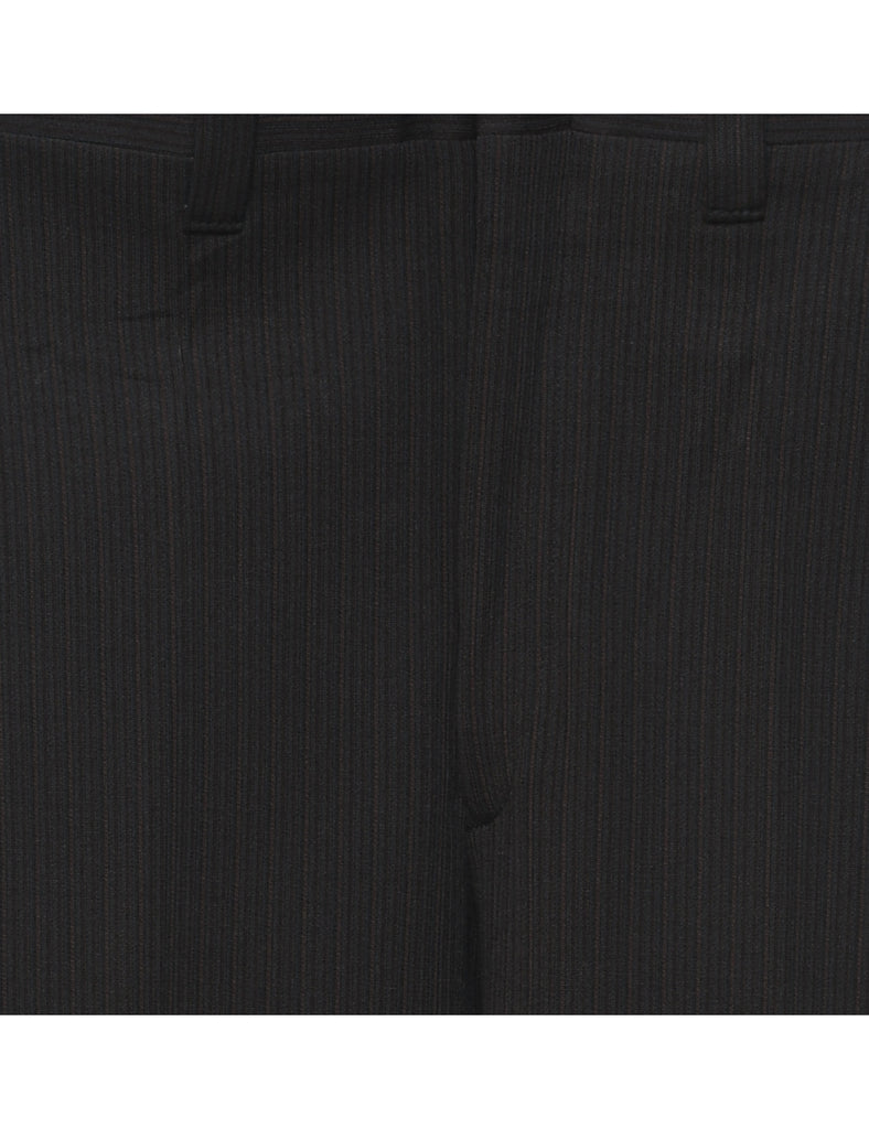1970s Classic Black Trousers - W36 L32