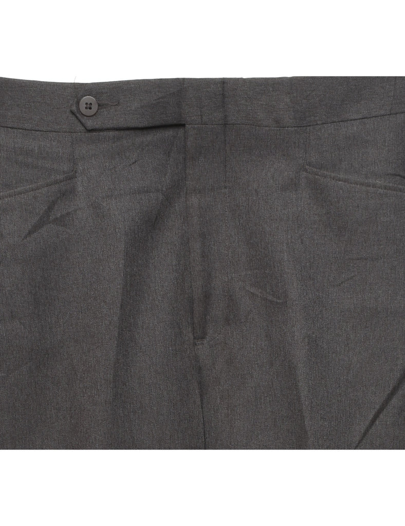 1970s Classic Grey Trousers - W35 L30