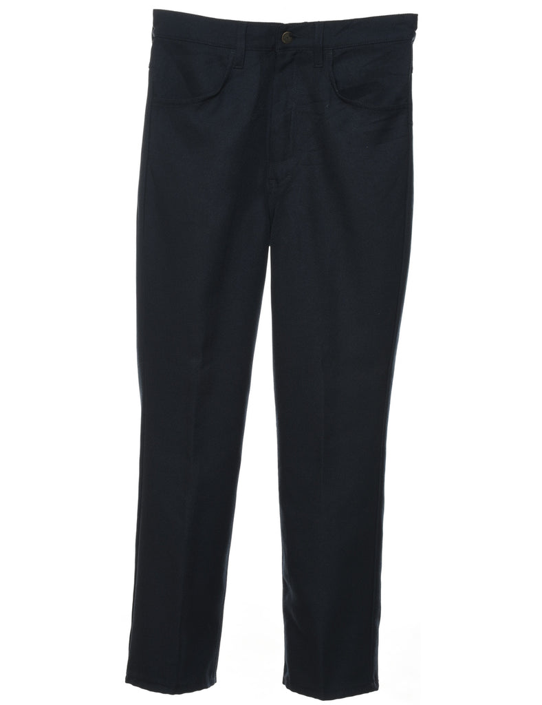 1970s Navy Classic Trousers - W31 L28
