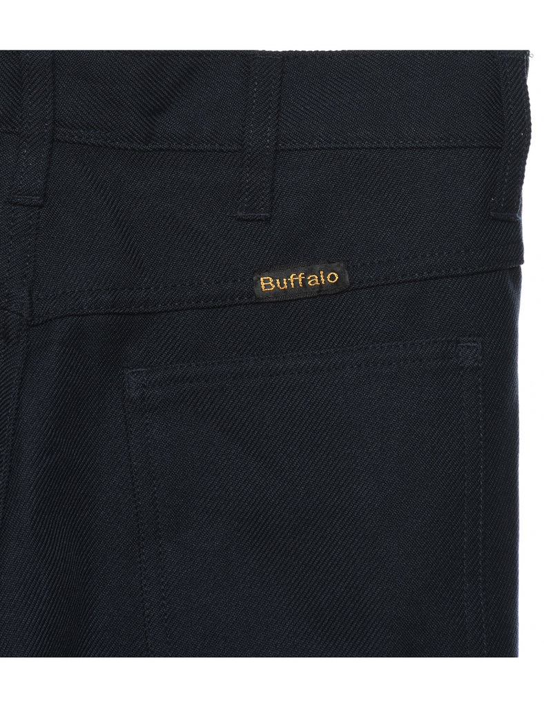 1970s Navy Classic Trousers - W31 L28