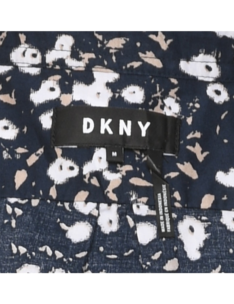 1990s Navy DKNY Shirt - M