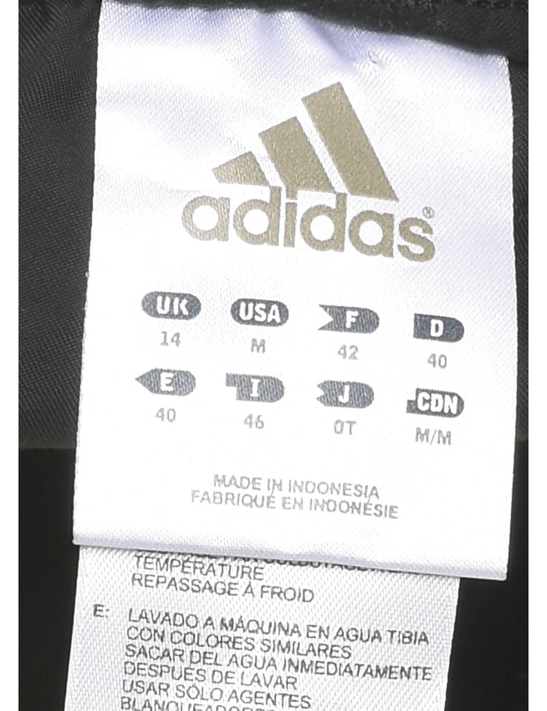 Adidas Black & White Contrast Track Pants - W32 L31