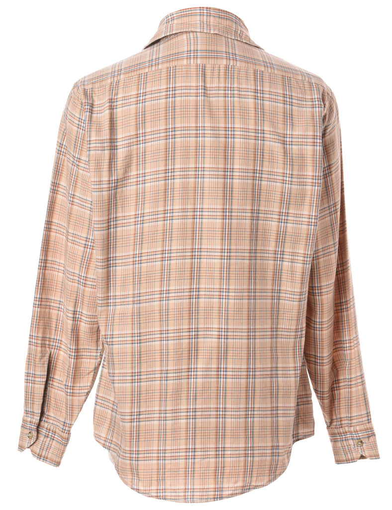 Beyond Retro Label Arrow Checked Shirt