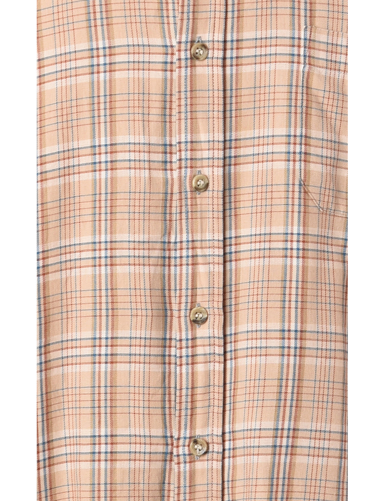 Beyond Retro Label Arrow Checked Shirt
