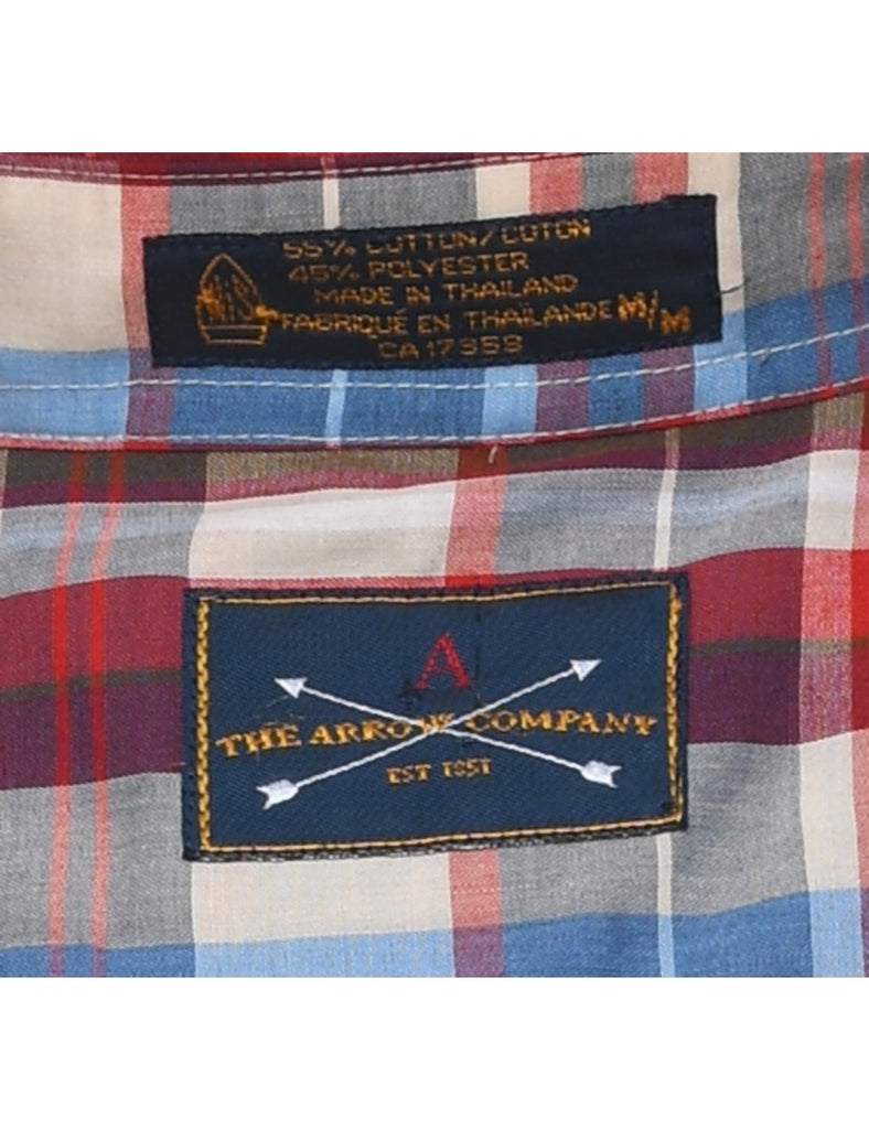 Arrow Checked Shirt - M