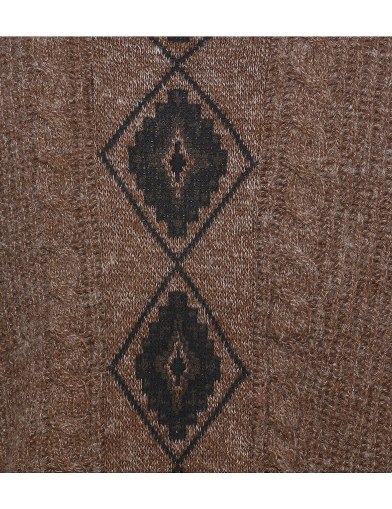 Aztec Print Jumper - XL
