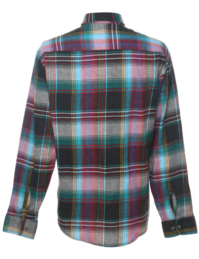 Back Packer Checked Shirt - L