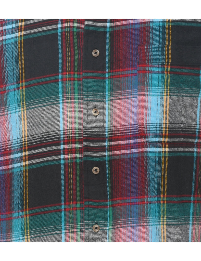Back Packer Checked Shirt - L