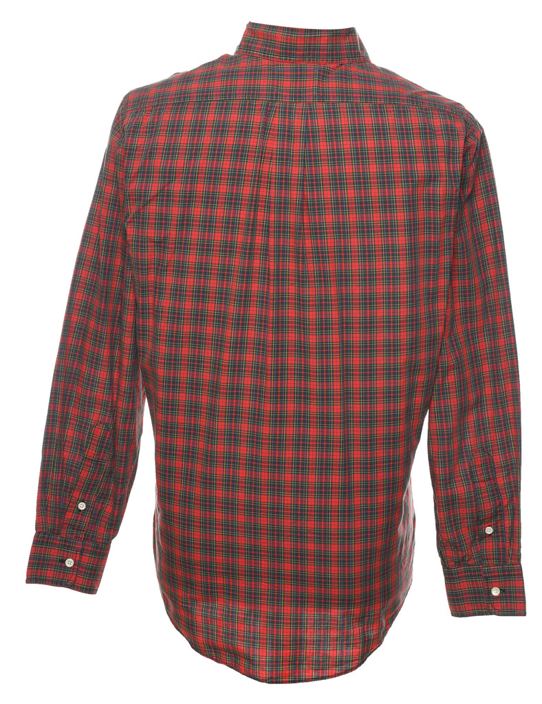 Bill Blass Checked Shirt - M