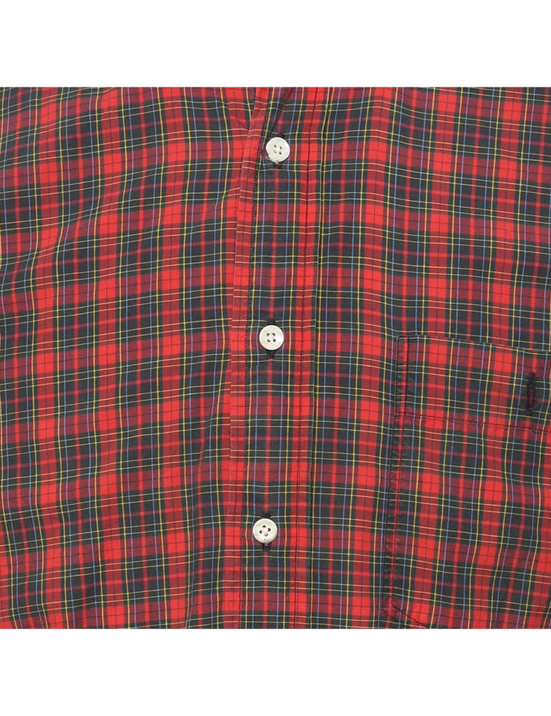 Bill Blass Checked Shirt - M
