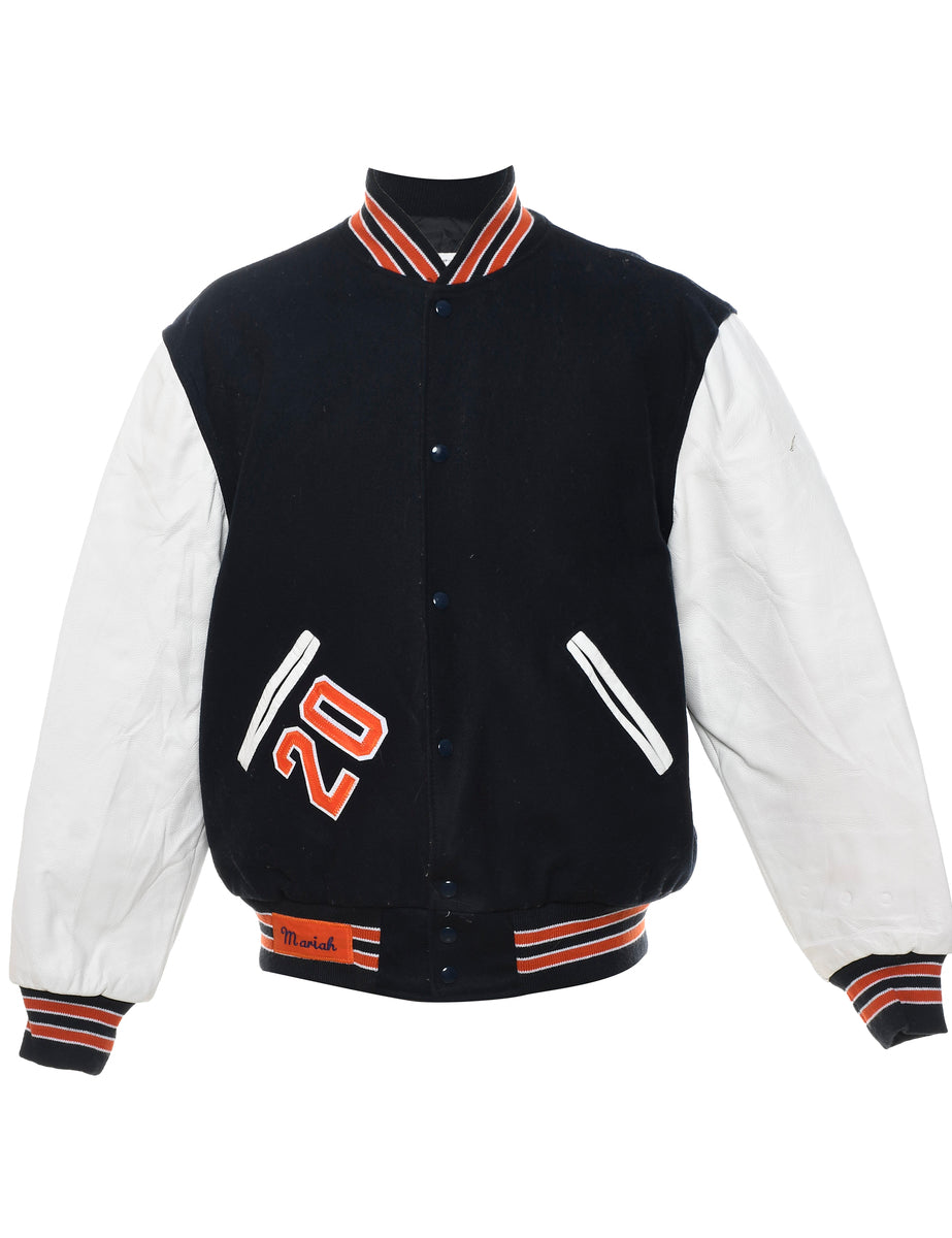 Retro label jacket store