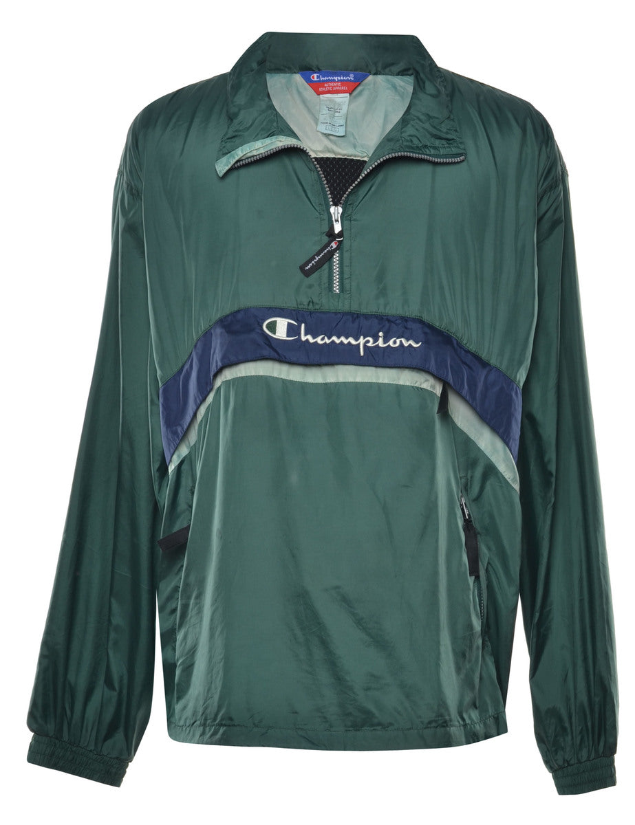 Champion windbreaker green shop