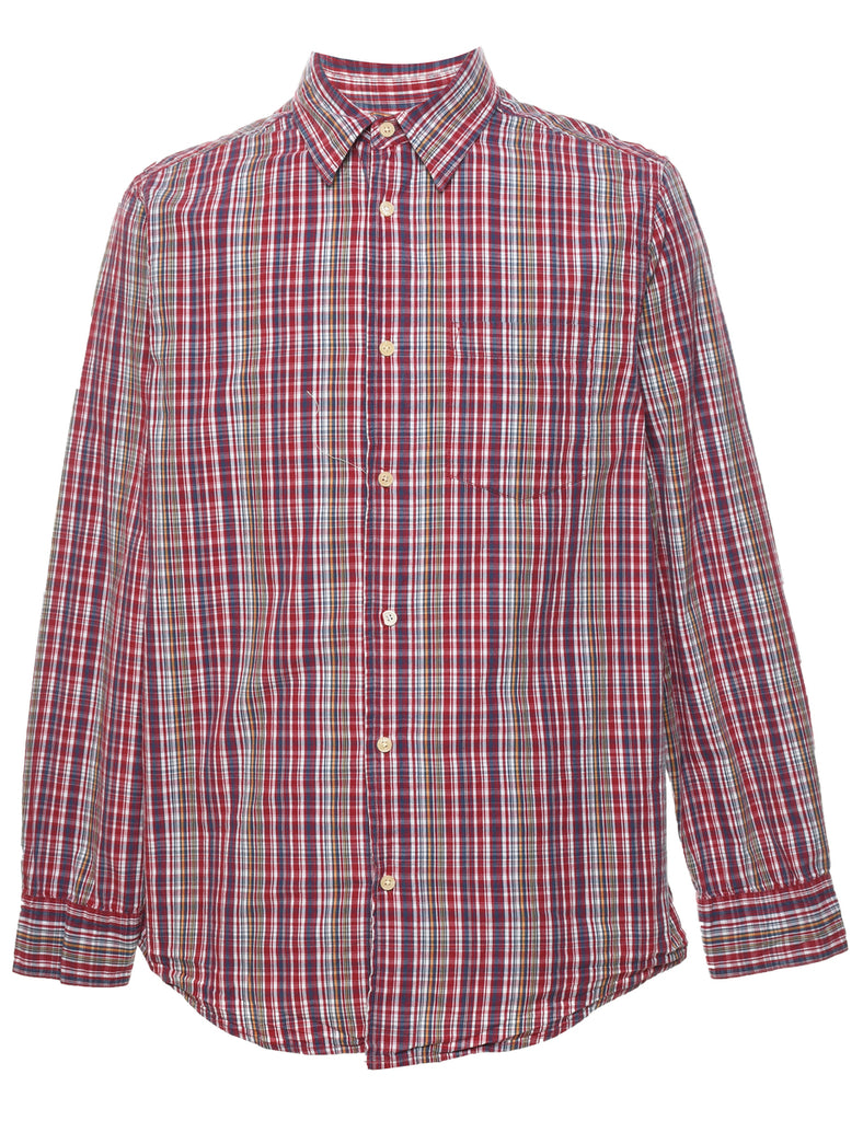 Chaps Checked Shirt - M