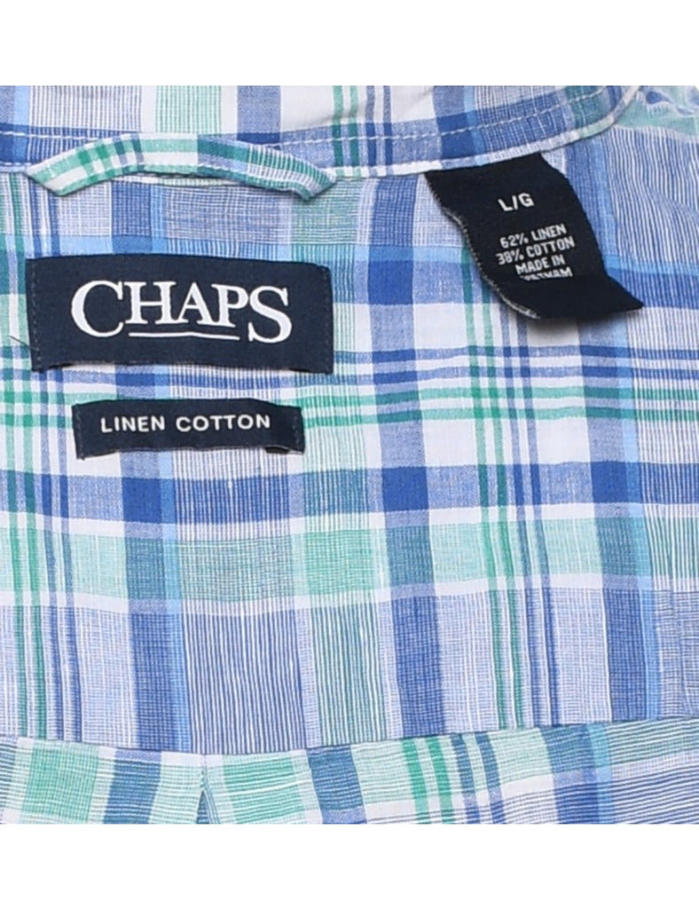 Chaps Checked Shirt - L
