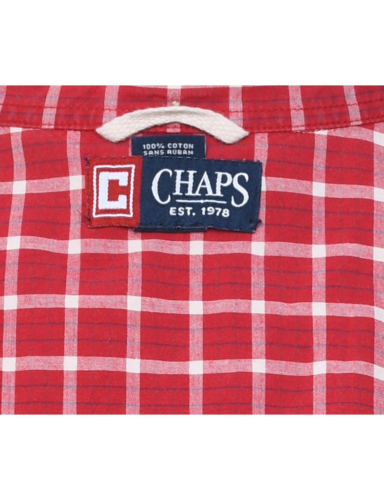 Chaps Checked Shirt - L