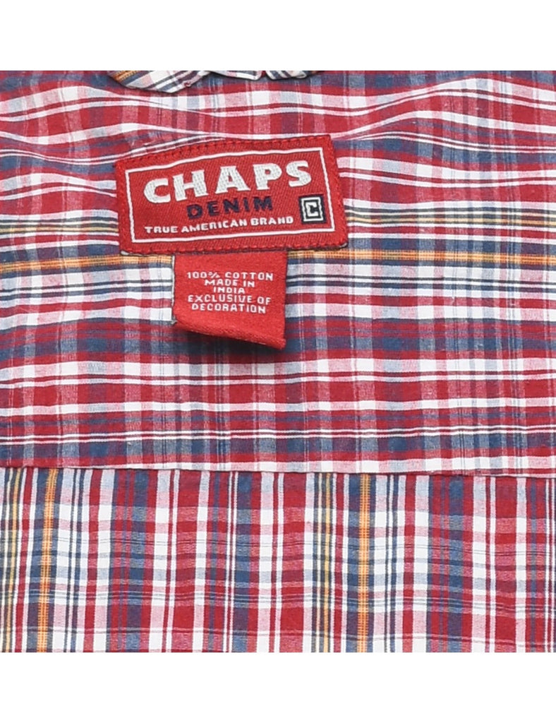 Chaps Checked Shirt - M