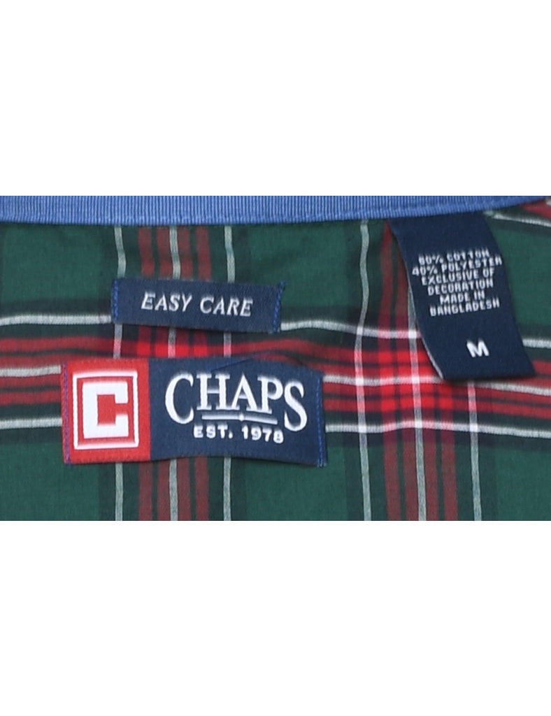 Chaps Checked Shirt - M
