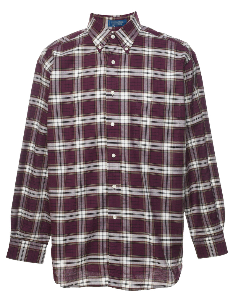 Classic Checked Shirt - L