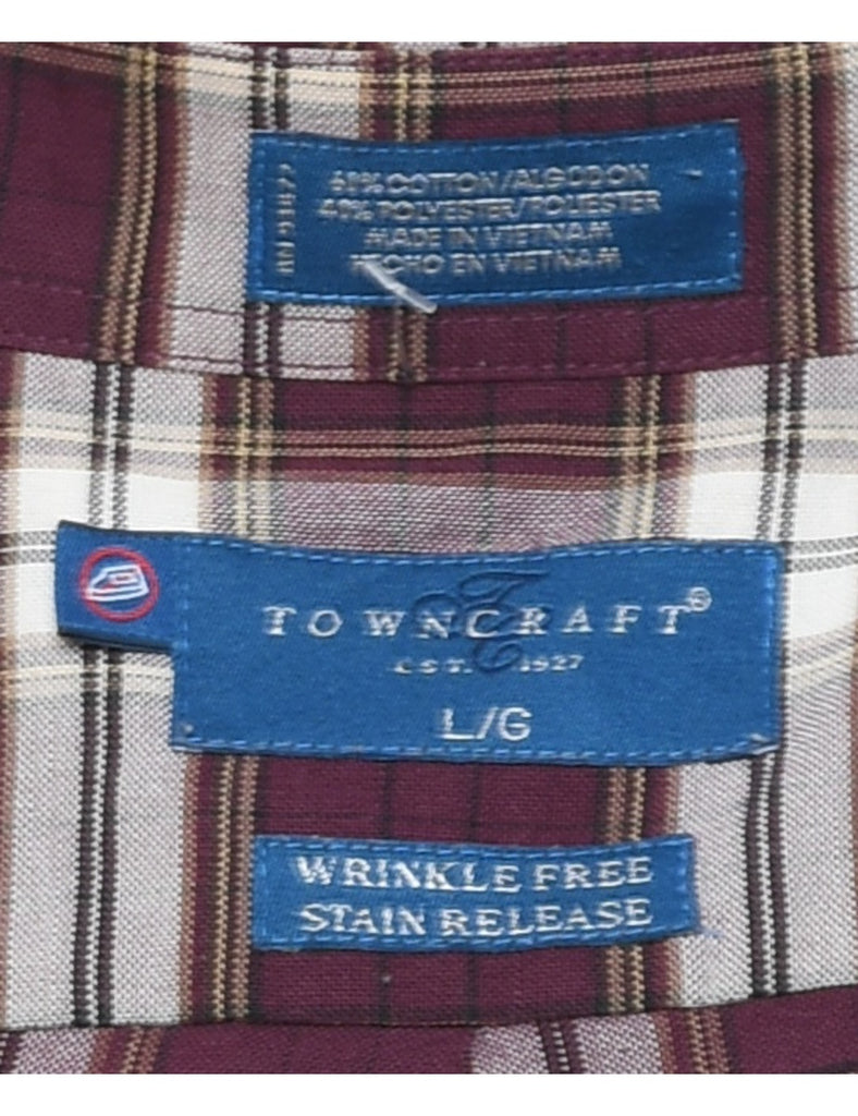 Classic Checked Shirt - L