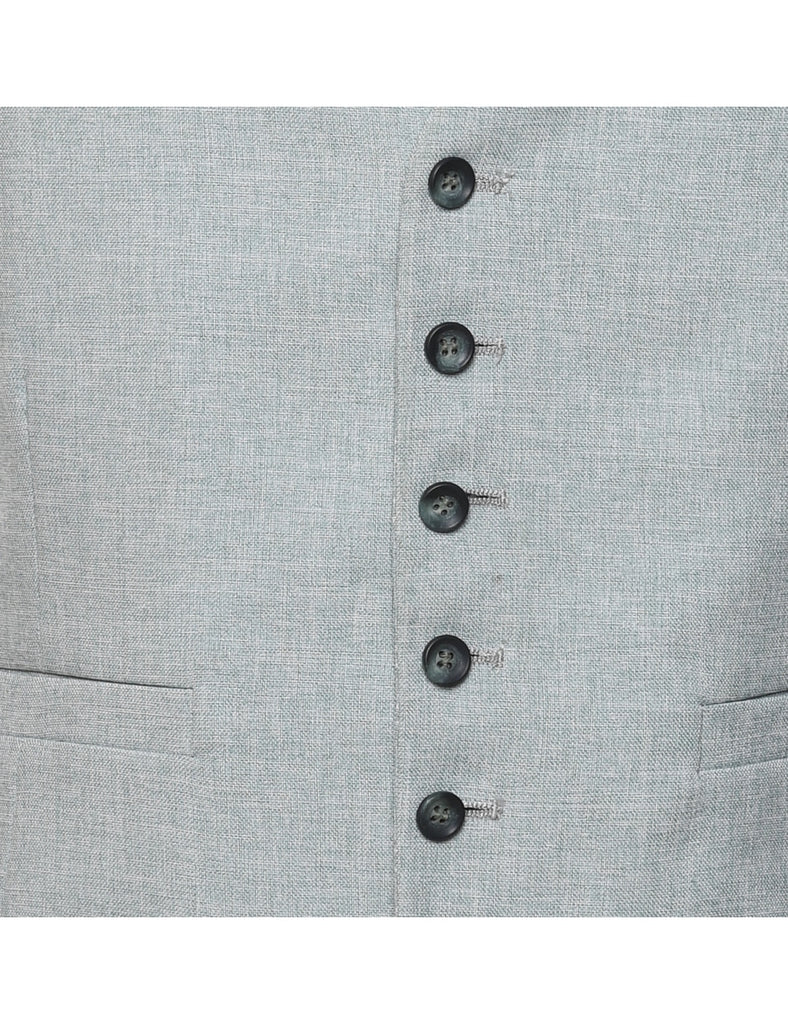Classic Light Grey Waistcoat - M
