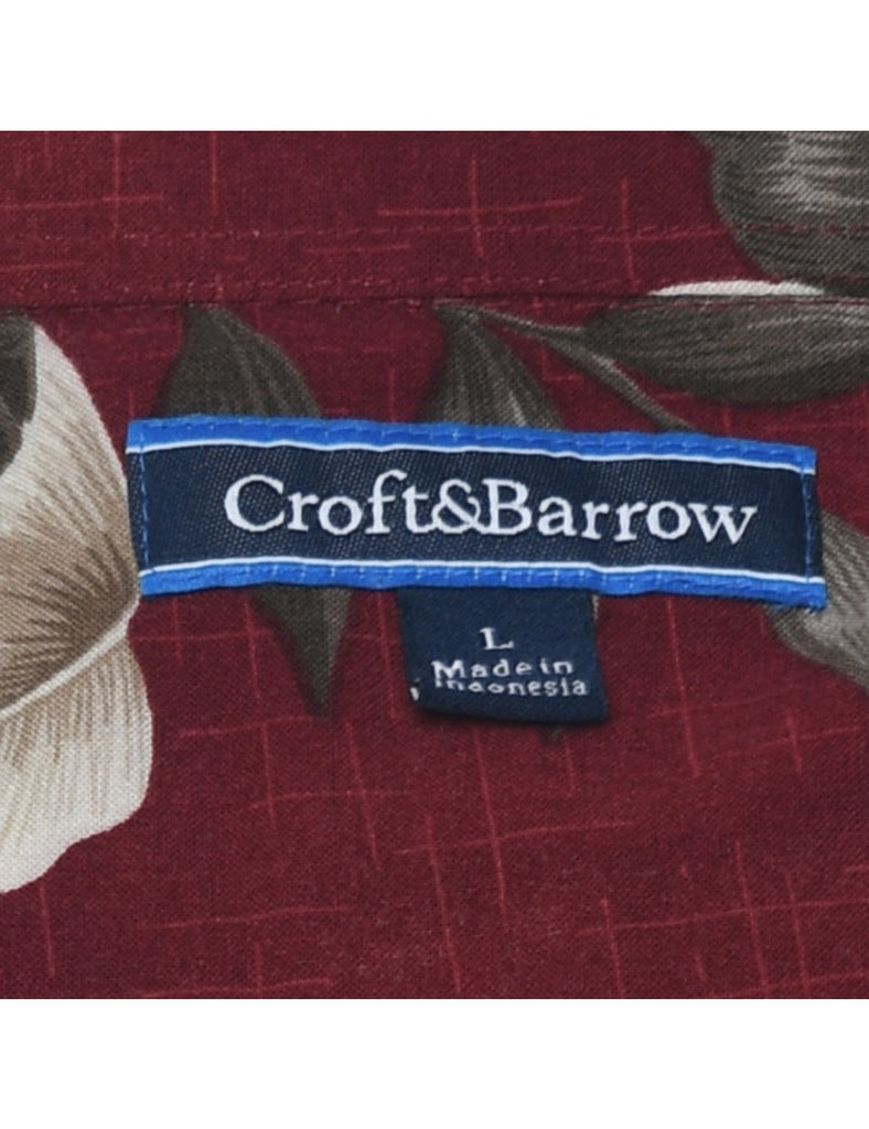 Croft & Barrow Hawaiian Shirt - L