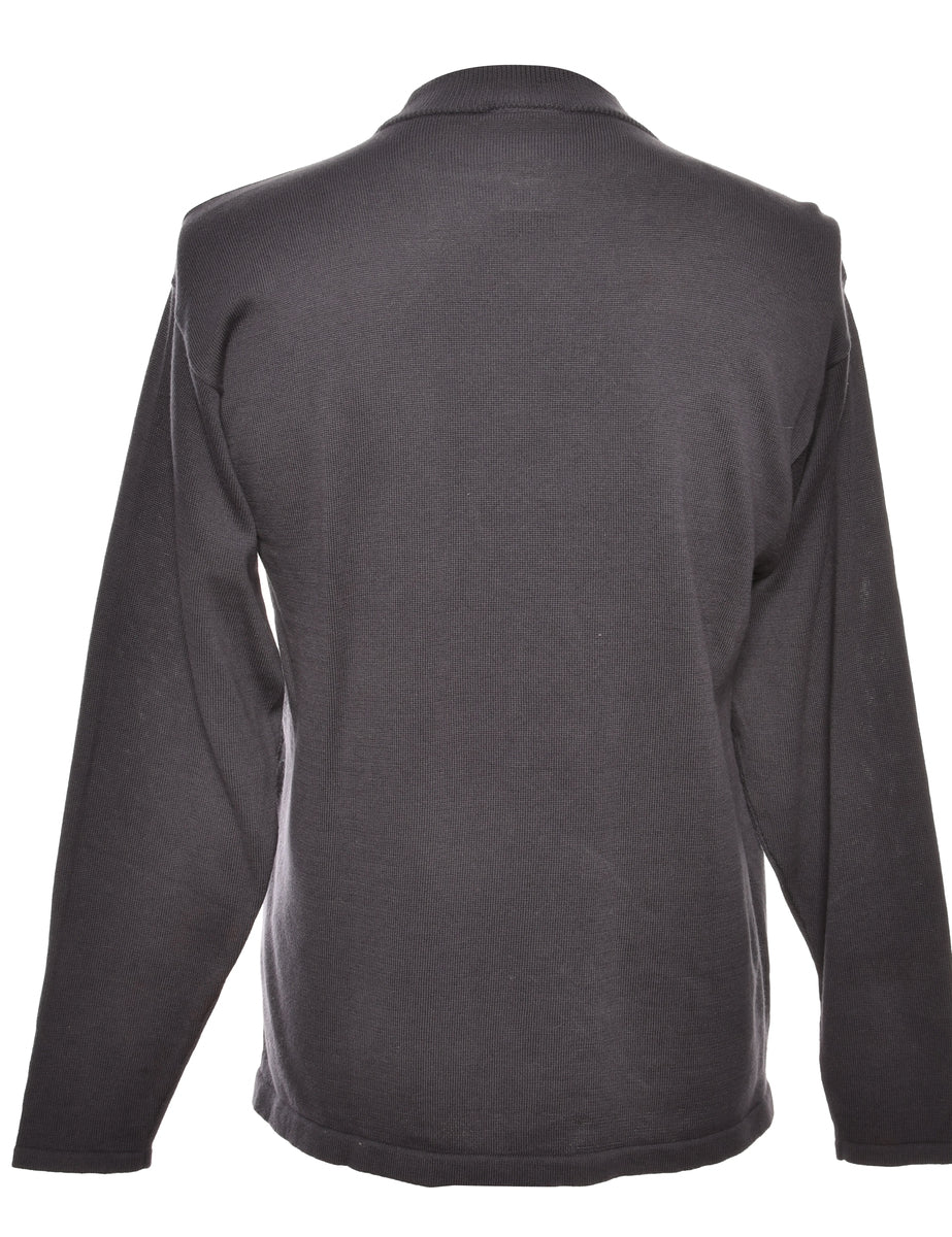 Dark Grey Adidas Jumper L