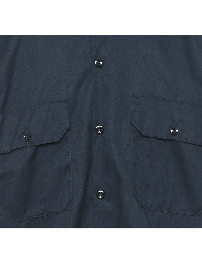 Dickies Navy Classic Workwear Shirt - M