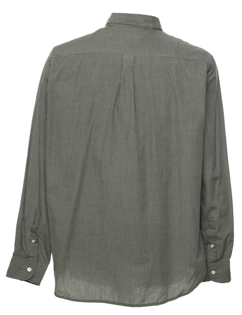 Dockers Olive Green Checked Shirt - L