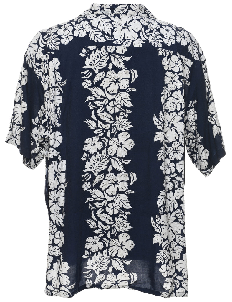 Floral Hawaiian Shirt - XL
