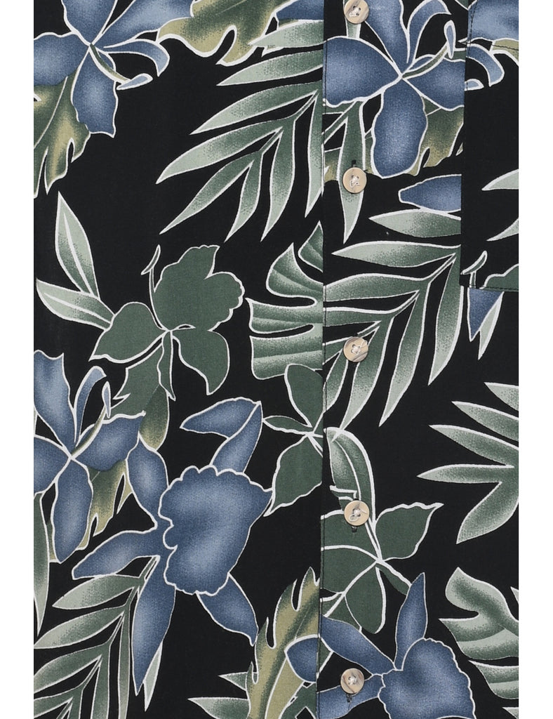 Floral Hawaiian Shirt - L