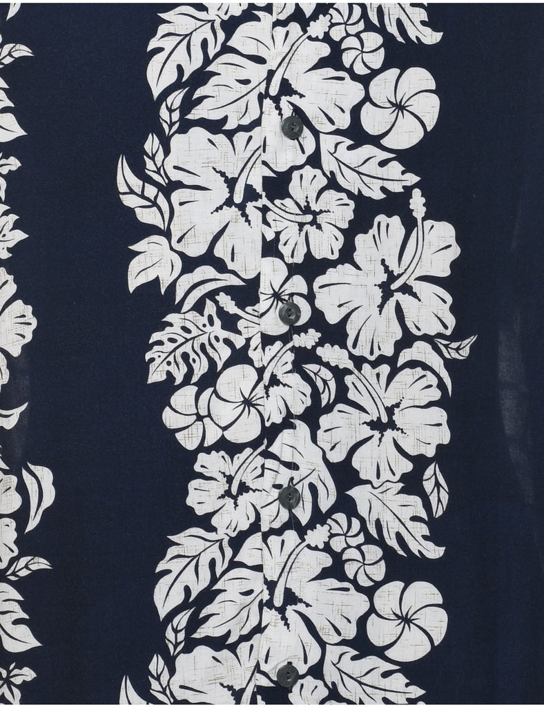 Floral Hawaiian Shirt - XL
