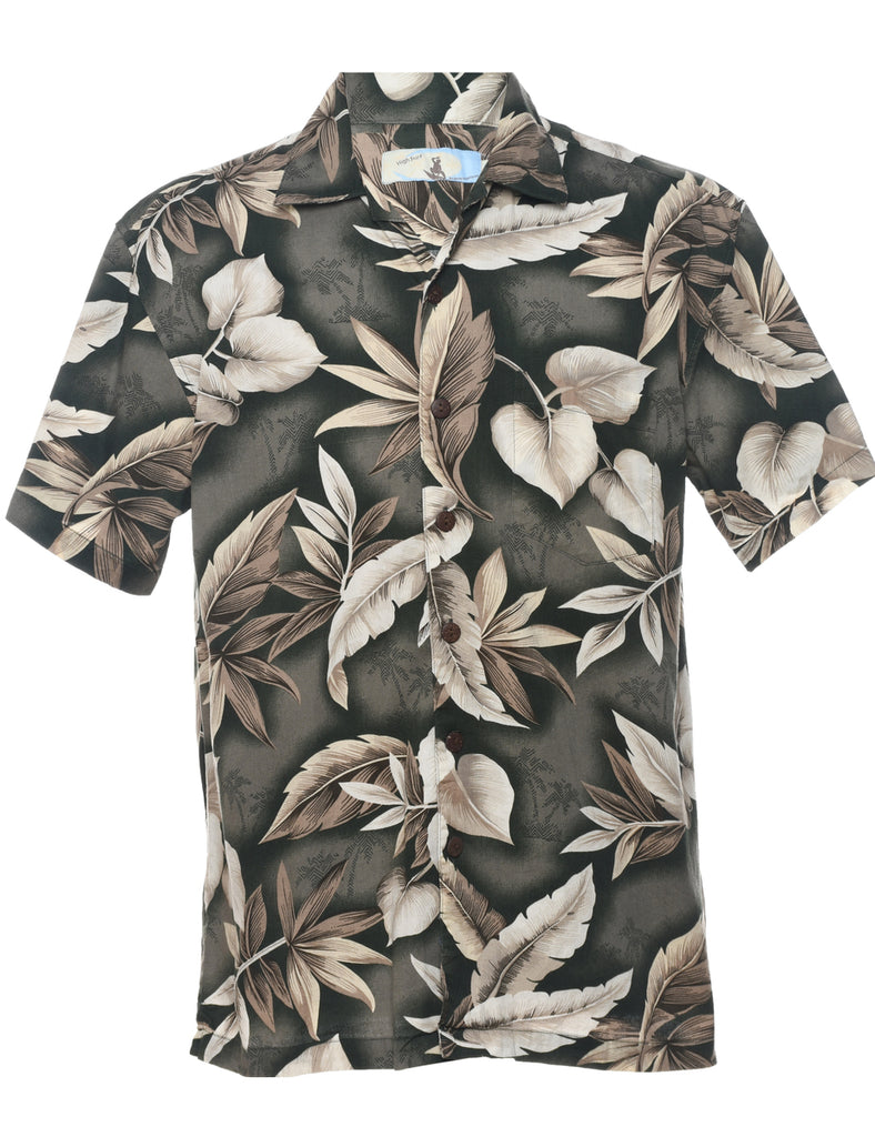 Foliage Hawaiian Shirt - M