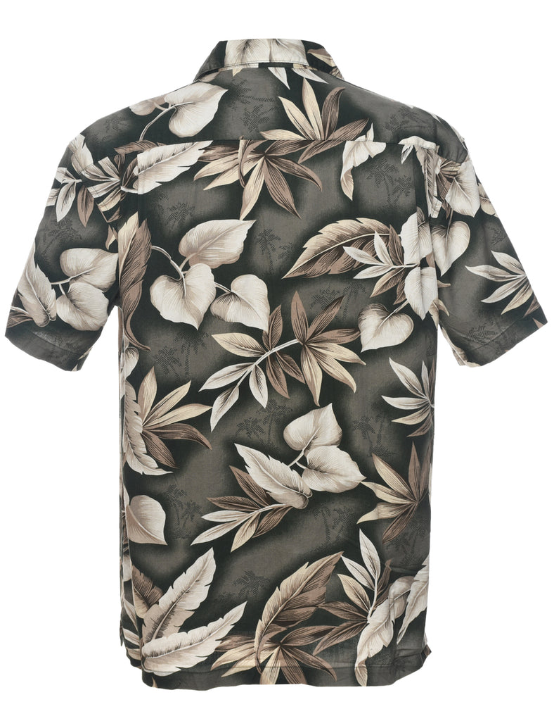 Foliage Hawaiian Shirt - M