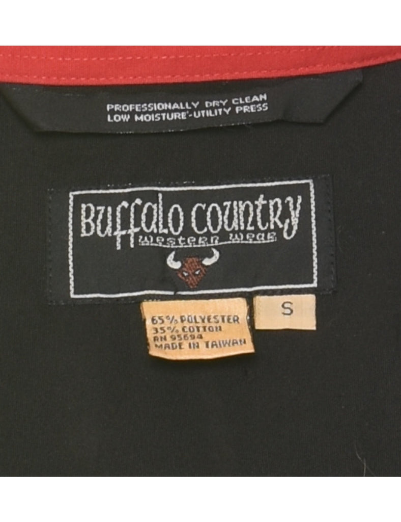 Horse Design Multi-Colour Western Shirt - S