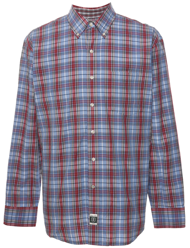 Izod Checked Shirt - L