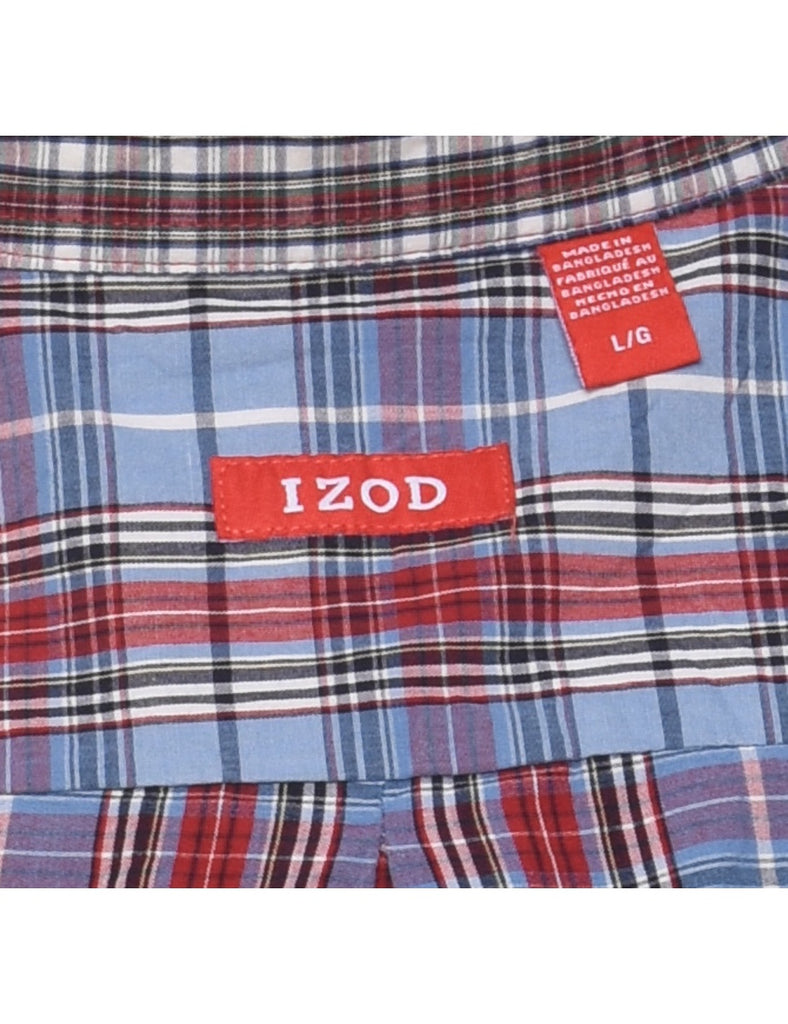 Izod Checked Shirt - L