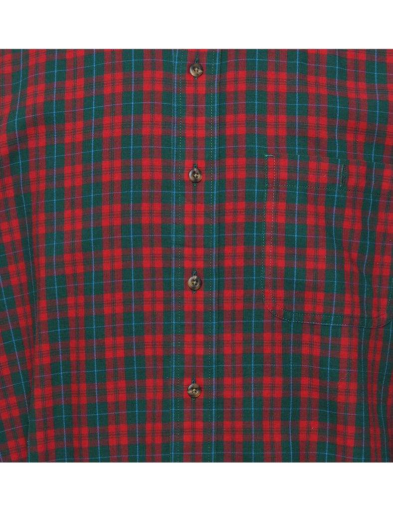 L.L. Bean Checked Shirt - L