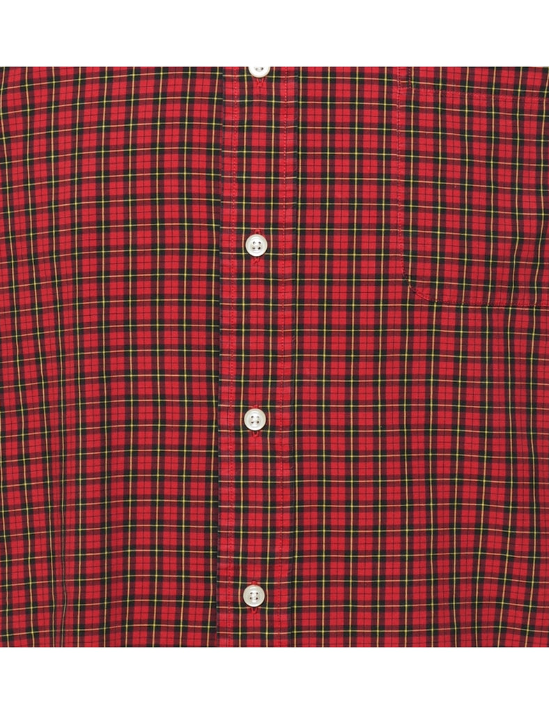Land's End Checked Shirt - M