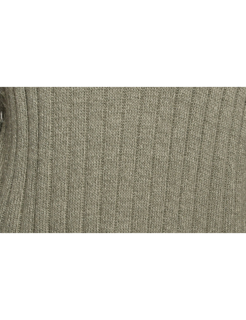 Long Sleeved Dark Grey Jumper - S