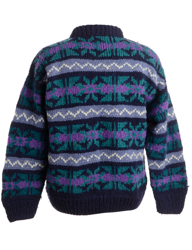 Beyond Retro Label Long Sleeved Jumper