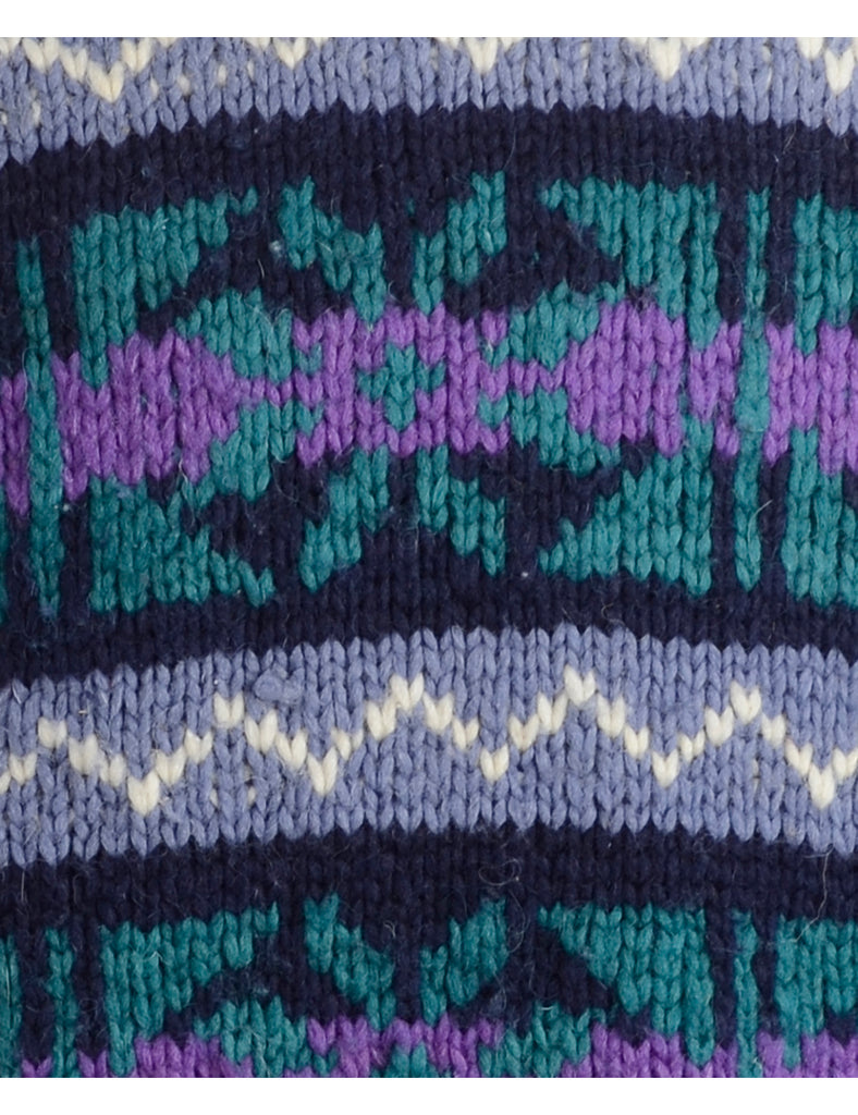 Beyond Retro Label Long Sleeved Jumper