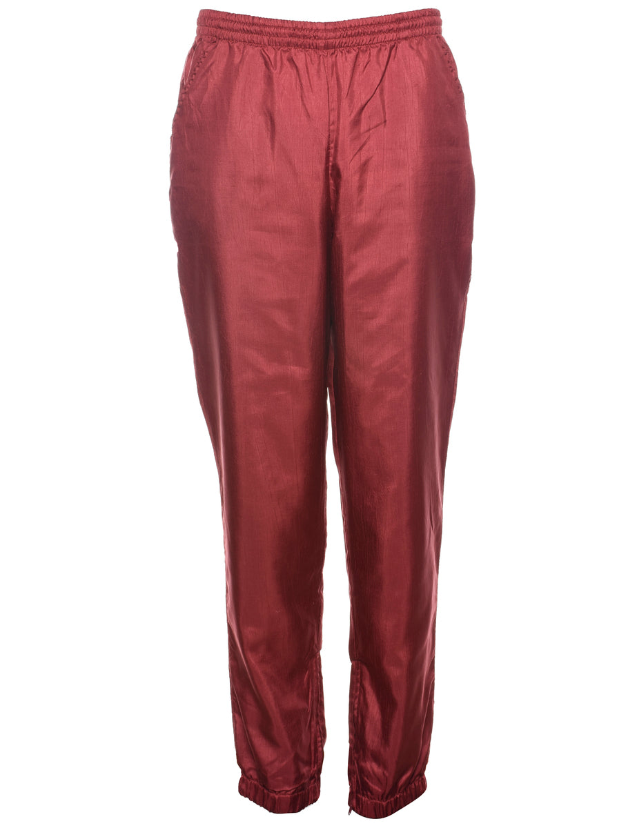 Maroon Track Pants W30 L31