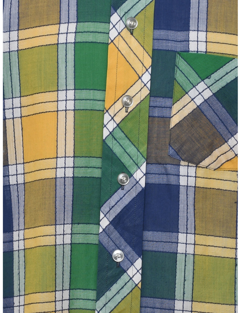 Multi-colour Checked Shirt - M