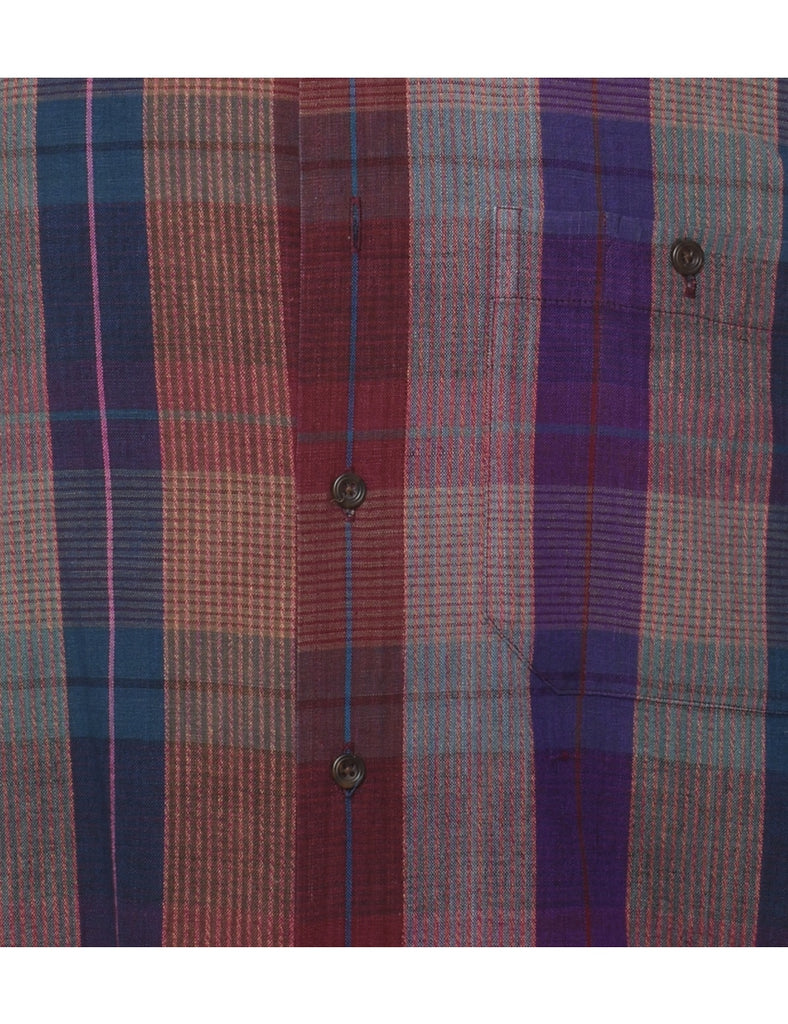 Multi-colour Checked Shirt - L