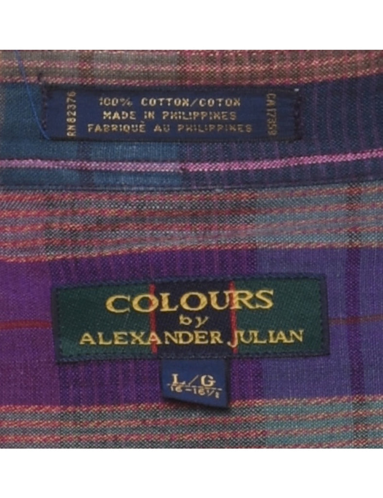Multi-colour Checked Shirt - L