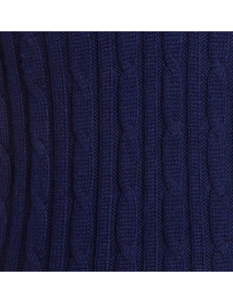 Beyond Retro Label Navy Sleeveless Vest