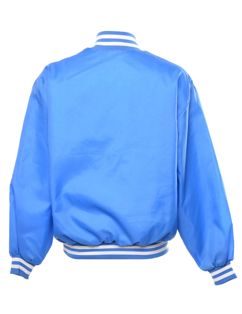 Nylon Blue Classic Waterproof Team Jacket - XL