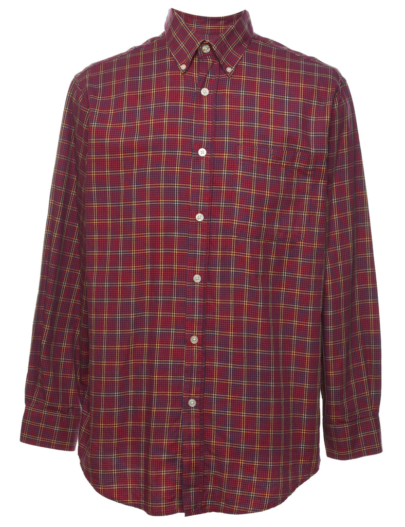 Orvis Red Checked Shirt - M
